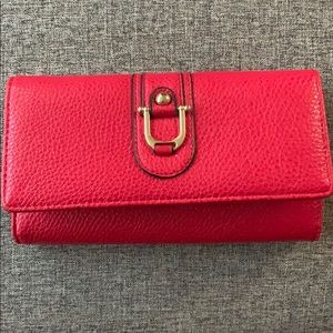 Red wallet